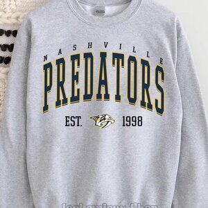 Nashville Predators Shirt Predators Ice Hockey 1998 Sweatshirt Sweater
